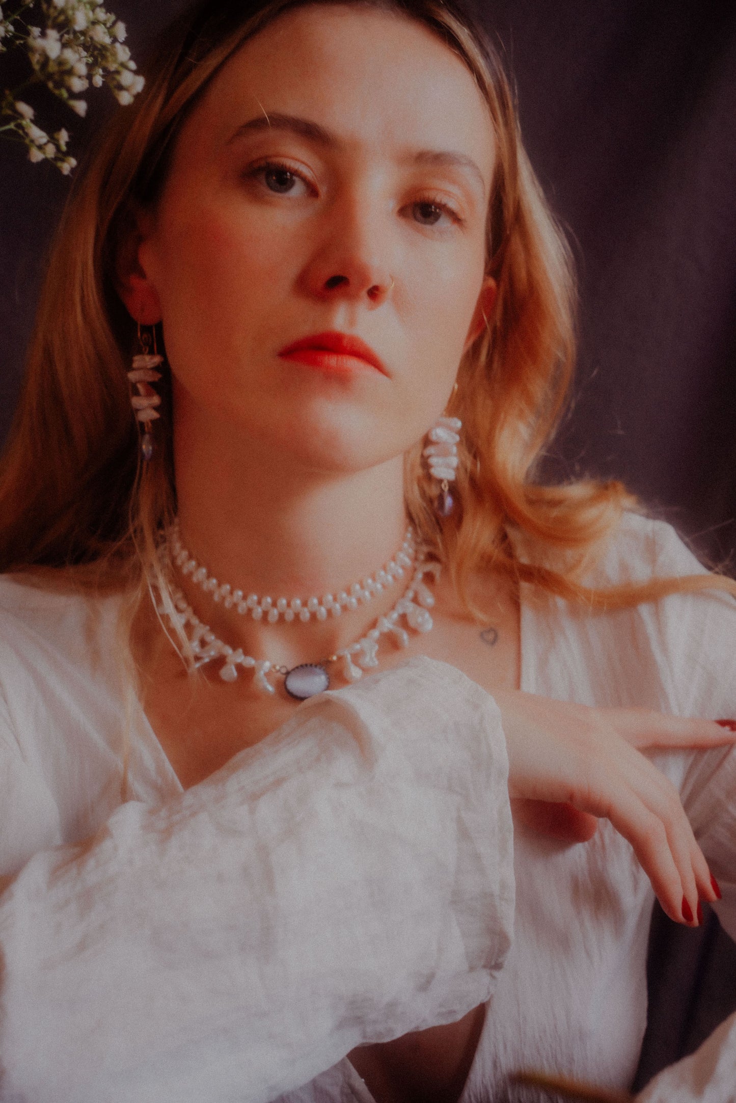 RUFFLE CHOKER