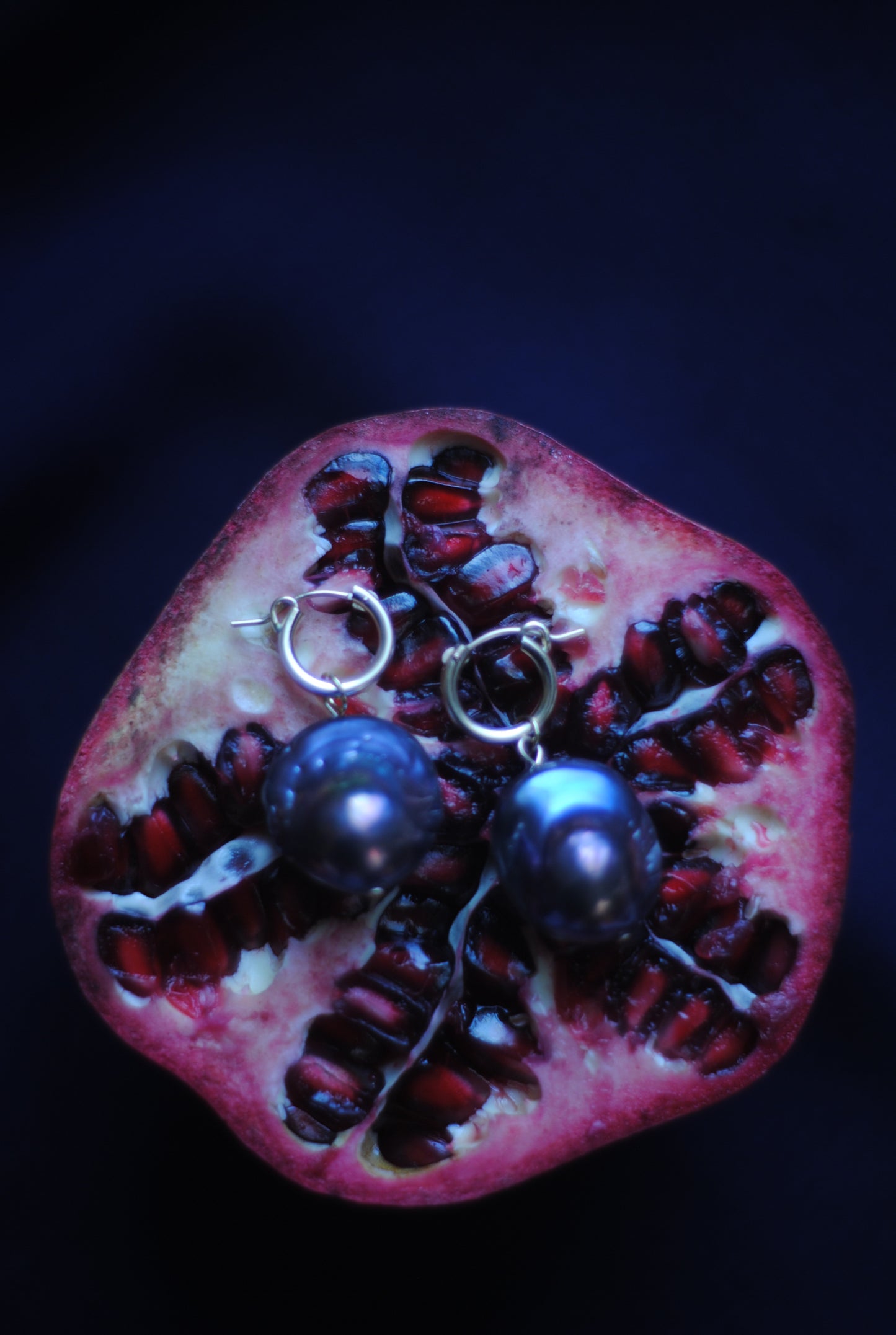 PLUM DROP CHARMS (without hoops)