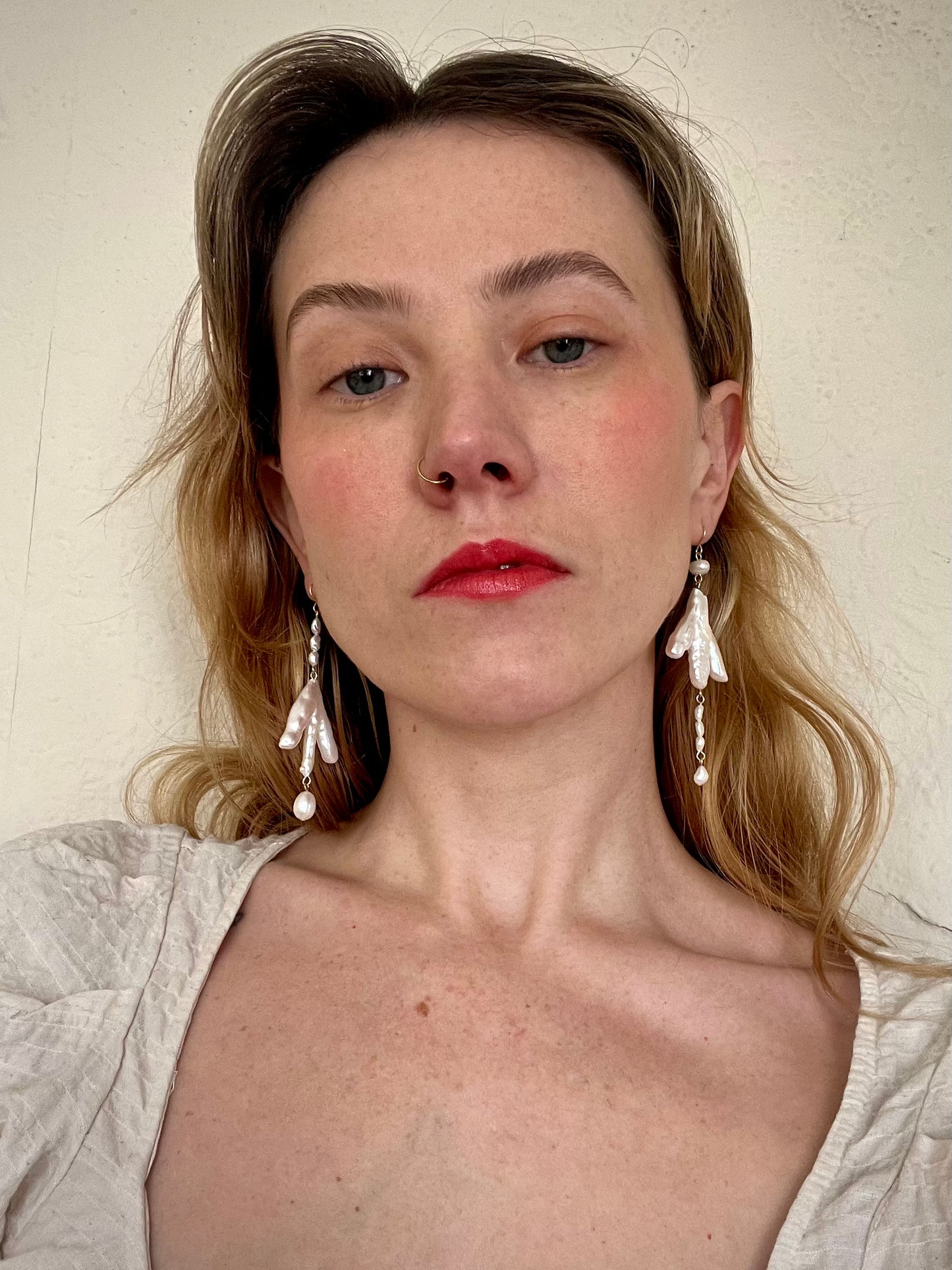 WISHBONE EARRINGS
