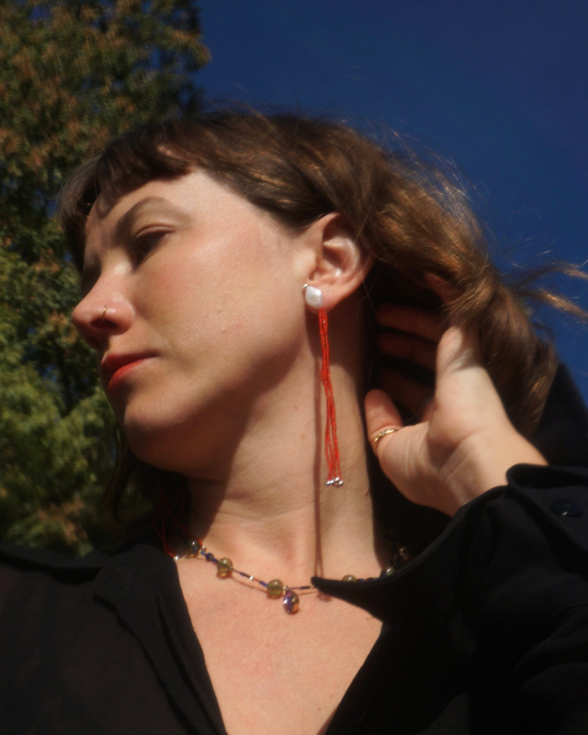 RED SPRITES EARRINGS