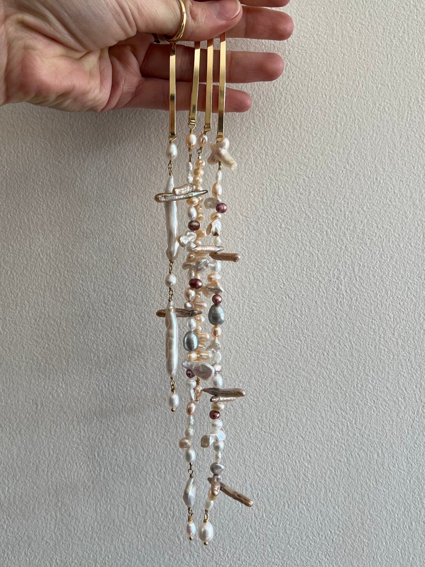 ART HAIR PINS