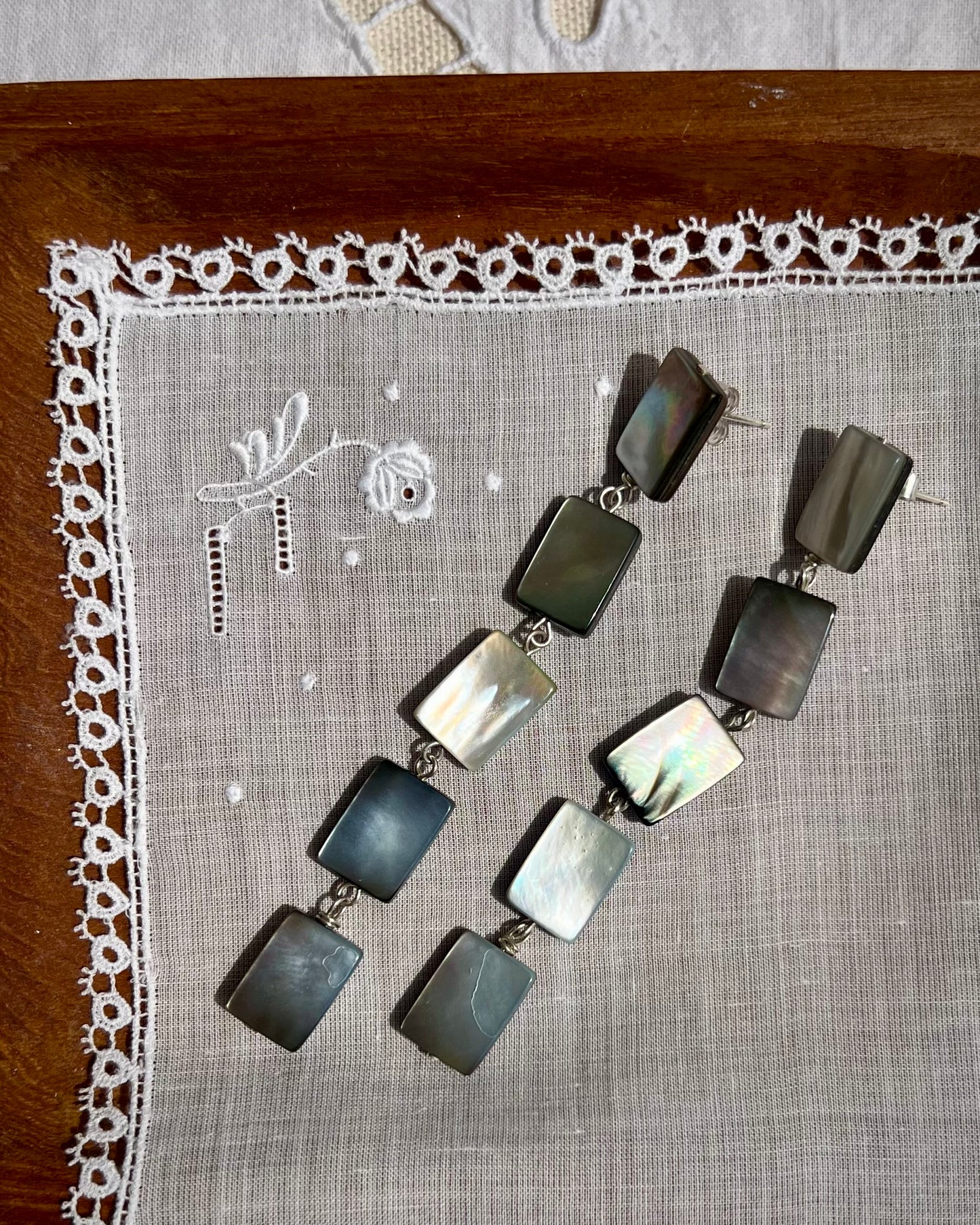 ABALONE EARRINGS