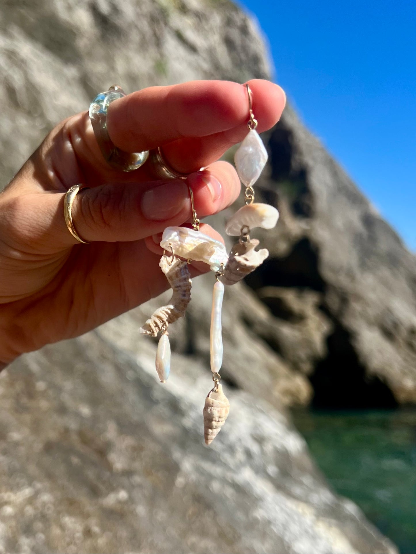 SHELL EARRINGS