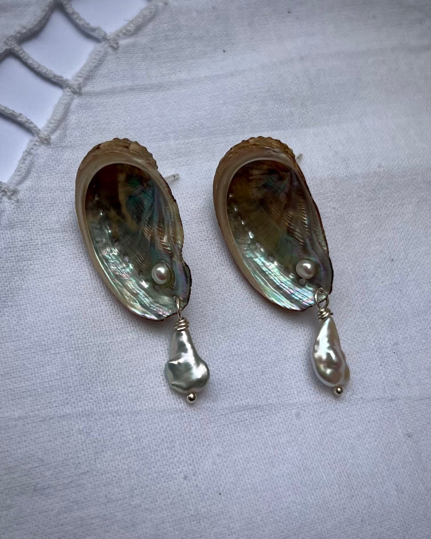 SHELL EARRINGS